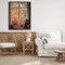 Stupell Industries Cozy Fall Window Books Framed Giclee, design by Arlington Prints